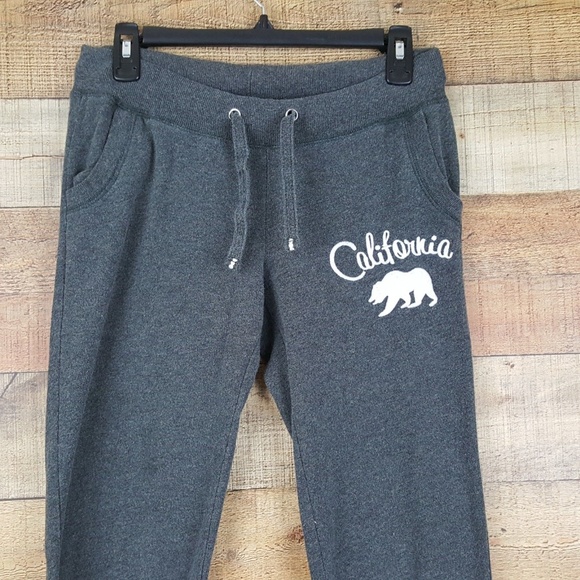 California Reflex Jogger Pants Women's Size S Gray Drawstring - Picture 3 of 8